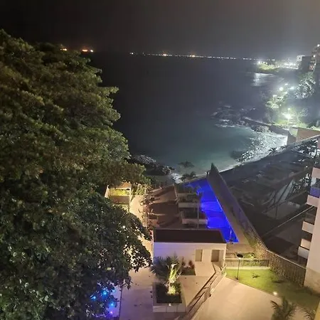 Ap Na Orla De Ondina Com Acesso Exclusivo A Praia Salvador Exterior photo